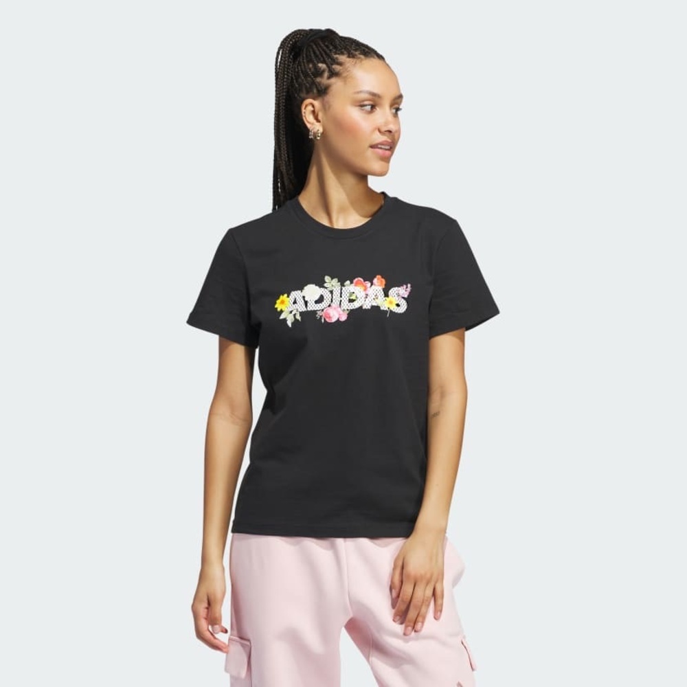 ADIDAS MESH GRAPHIC TEE